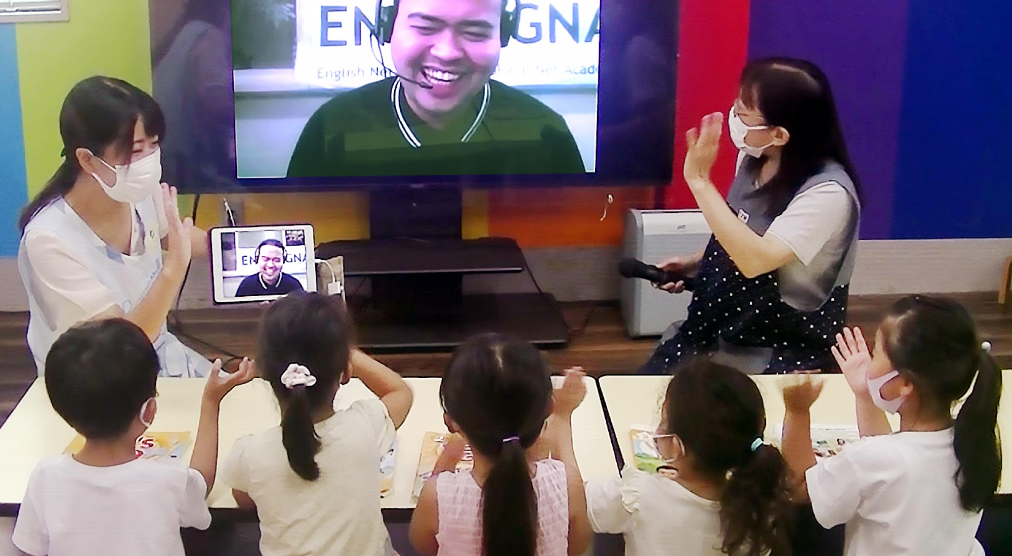 ミライズ オンライン英会話で、幼稚園へのオンライン英語授業を簡単に導入！